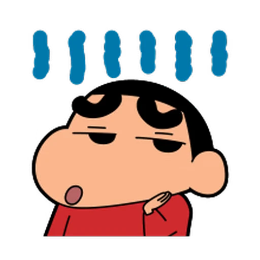 😓 Стикер «Shinchan» для Telegram