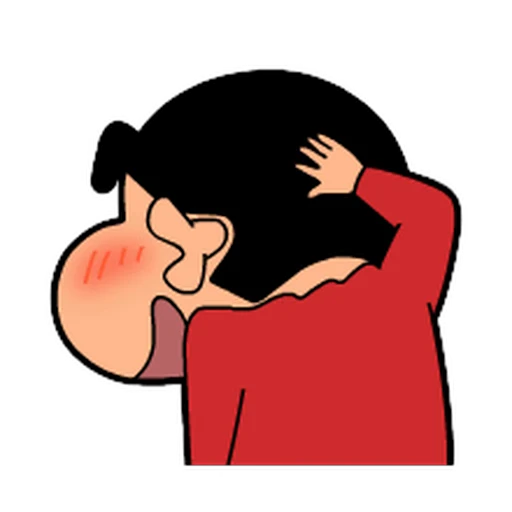 Стикерпак Shinchan для Telegram