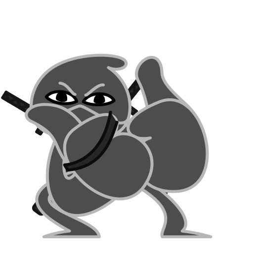 👍 Стикер «Shinobi» для Telegram
