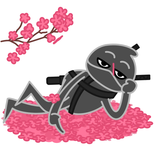 🥰 Стикер «Shinobi» для Telegram