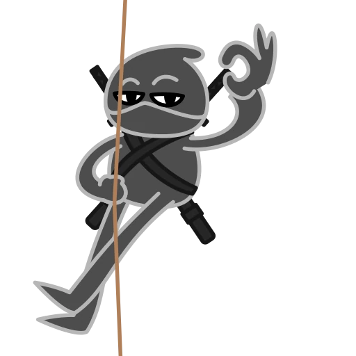 👌 Стикер «Shinobi» для Telegram