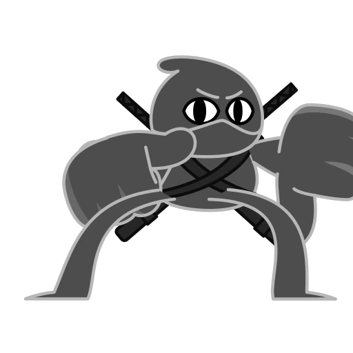 👎 Стикер «Shinobi» для Telegram