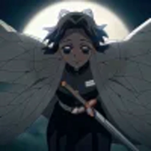 🦋 Эмодзи «Шинобу - Клинок рассекающий демонов» для Telegram