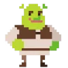 Стикер 7 Shrek