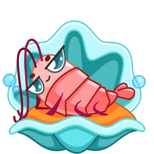 Стикер 5 Shrimp