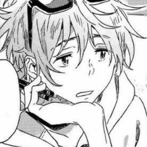 🗝 Стикер «Shun Hashimoto» для Telegram