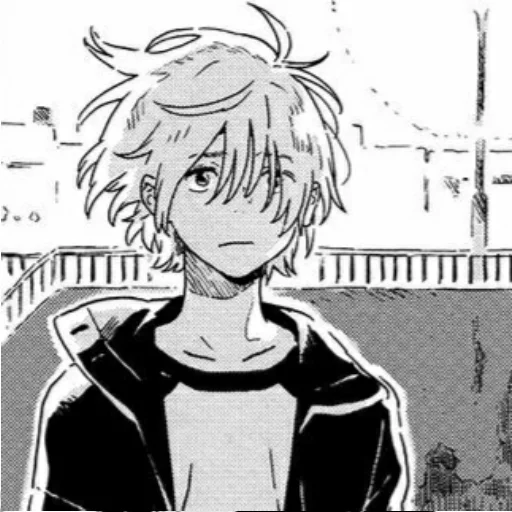🗝 Стикер «Shun Hashimoto» для Telegram