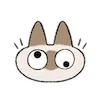 Стикер 52 Siamese Cat Lil