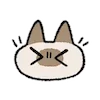 Стикер 43 Siamese Cat Lil