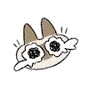 Стикер 53 Siamese Cat Lil