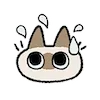 Стикер 38 Siamese Cat Lil