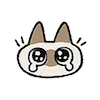 Стикер 7 Siamese Cat Lil