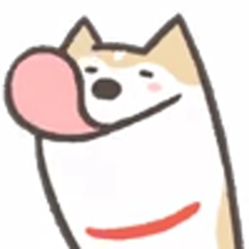 👅 Эмодзи «Сиба» для Telegram