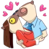 👩‍❤️‍👨 Эмодзи «Сифака» для Telegram