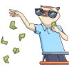 💵 Эмодзи «Сифака» для Telegram