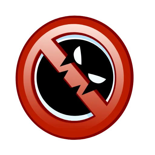 Стикер 2 Signs Emoji