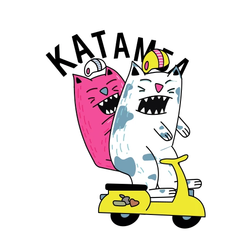 Стикерпак Котики «Сільпо Silpo Spring Cats для Telegram
