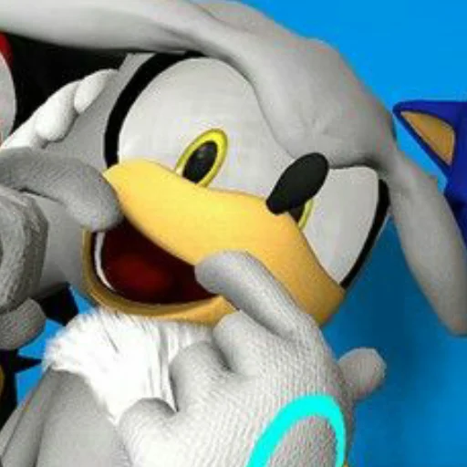 😃 Стикер «Silver the hedgehog Еж Сильвер» для Telegram