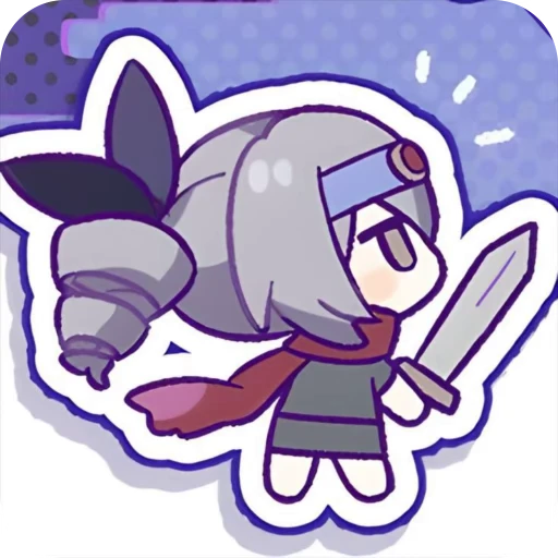 ⚡ Стикер «Серебряный волк» для Telegram