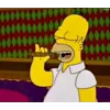 Стикер 40 The Simpson