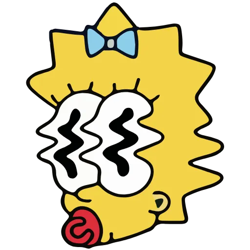 Стикер 5 Simpsons