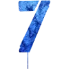 Стикер 41 Шрифт Штамп