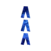Стикер 53 Шрифт Штамп