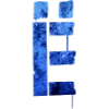 Стикер 8 Шрифт Штамп