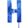 Стикер 16 Шрифт Штамп