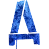 Стикер 6 Шрифт Штамп