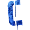 Стикер 20 Шрифт Штамп