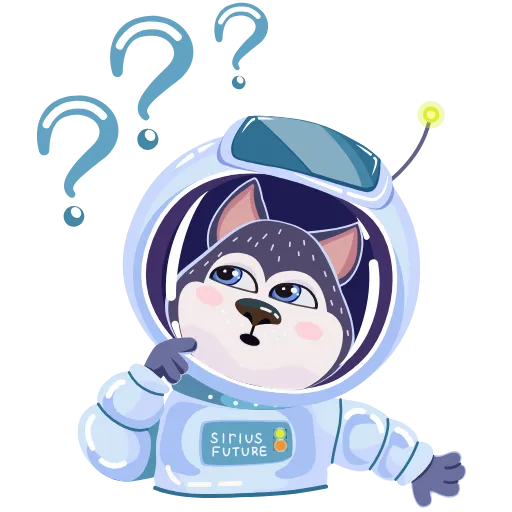 🤔 Эмодзи «Пёсик Сири» для Telegram