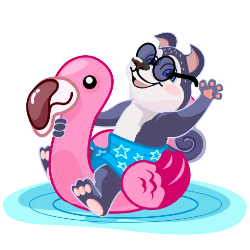 🏖 Эмодзи «Пёсик Сири» для Telegram