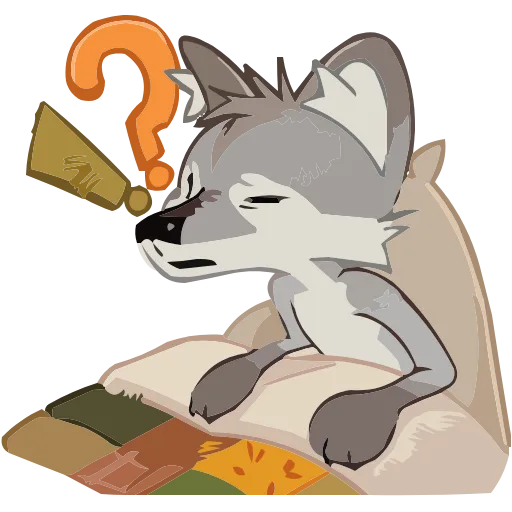 🐺 Эмодзи «Сырник» для Telegram