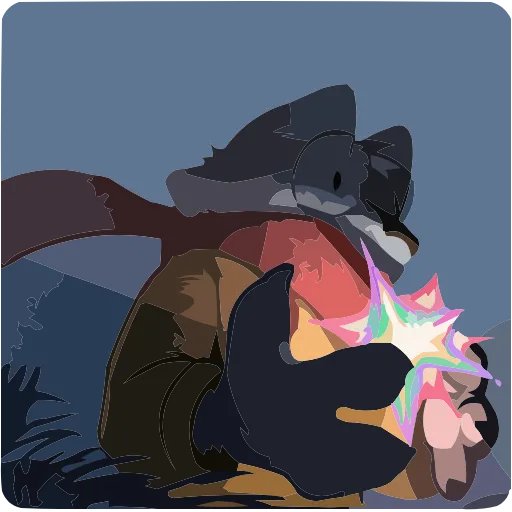 🐺 Эмодзи «Сырник» для Telegram