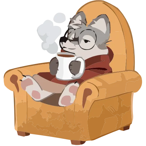 🐺 Эмодзи «Сырник» для Telegram