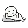 Стикер 21 Order emoji #cute #color #white