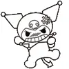 Стикер 13 Order emoji #cute #color #white