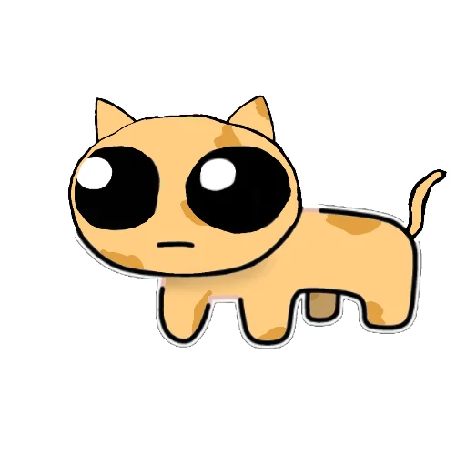 😐 Стикер «Ⳑυⲛⲛ - перерисовка ванильки в другом цветокоре» для Telegram