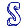 Стикер 19 3D Sketch alphabet