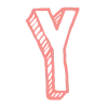 Стикер 25 3D Sketch alphabet