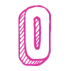 Стикер 15 3D Sketch alphabet