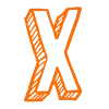 Стикер 24 3D Sketch alphabet