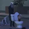Стикер 20 Скибиди Туалет