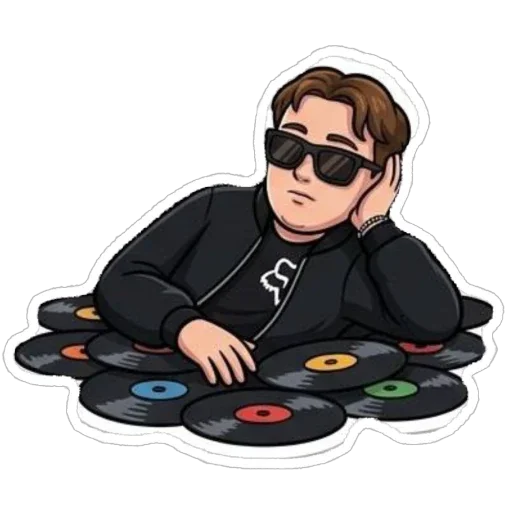 🎵 Стикер «SKRAYMER» для Telegram