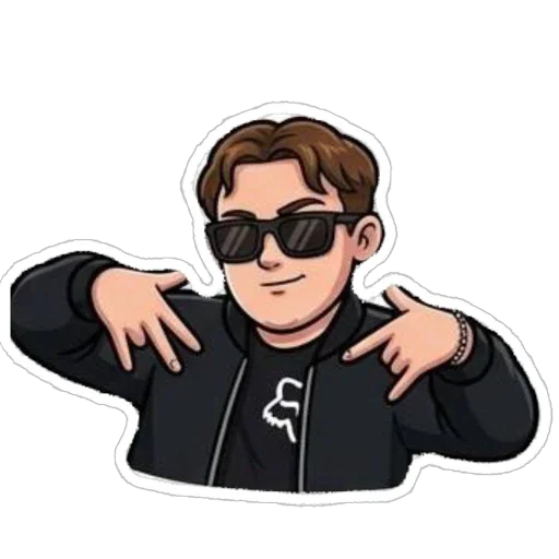 🖖 Стикер «SKRAYMER» для Telegram