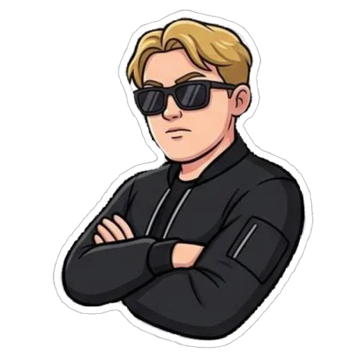 😠 Стикер «SKRAYMER» для Telegram
