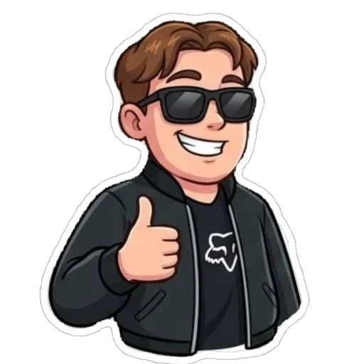 Стикерпак «SKRAYMER» для Telegram — обложка