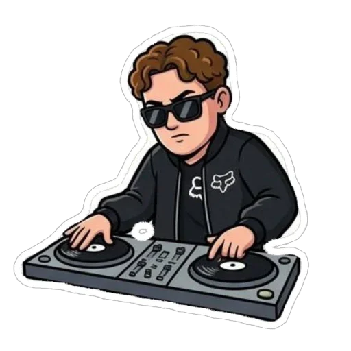 🎸 Стикер «SKRAYMER» для Telegram
