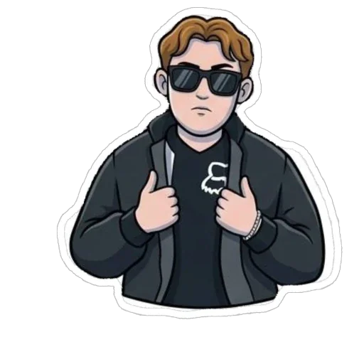 😎 Стикер «SKRAYMER» для Telegram